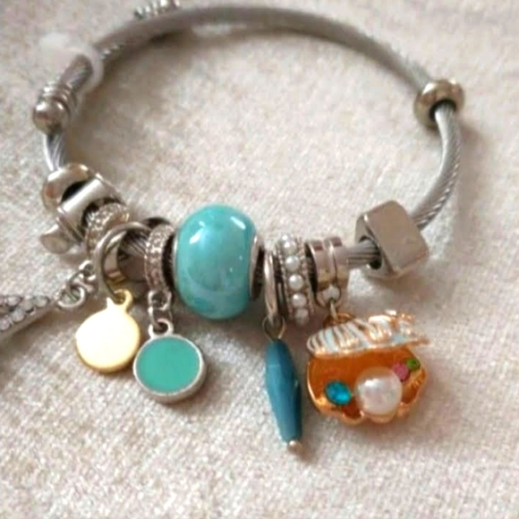 Adjustable bracelet Rhinestone - Picture 2 of 4